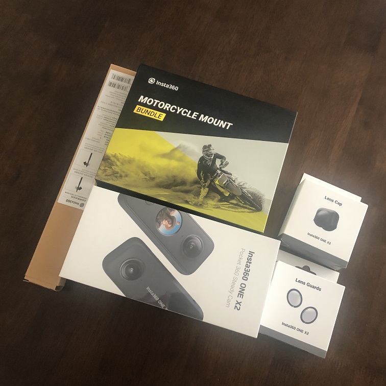 insta360 One X2(+バイク撮影キット)
